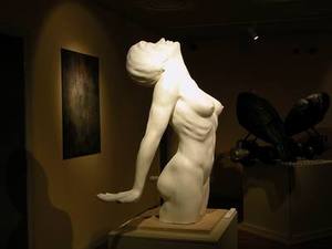 TOM MALEY FEMALE NUDE 1 EDITION OF 25 LIFE SIZE BRONZE